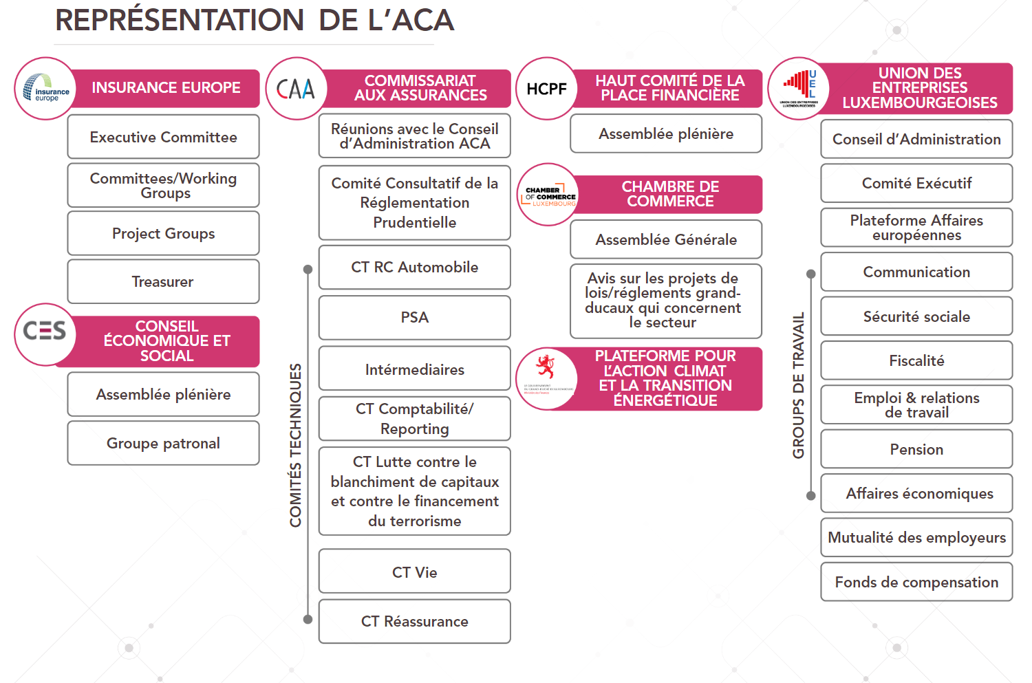 Network and representation | ACA